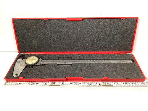 Mitutoyo pinza quadrante - quadrante, 12"