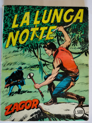 Zagor scritta rossa lire - zagor, n.