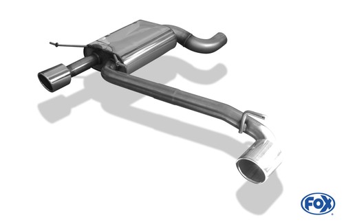 Scarico sportivo duplex fox - scarico,
