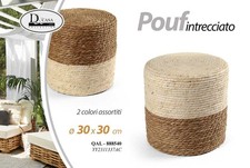 Pouf sgabello poggiapiedi - pouf,