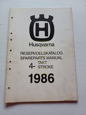 Husqvarna modelli 1986 4 tempi