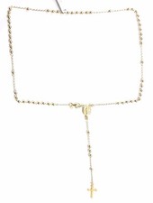 Collana rosario argento 925 - collana,
