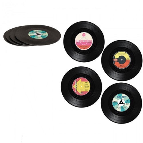 Sottobicchieri disco vinile