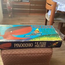 Vintage Anni 70 Gioco In Scatola Pinocchio E Il Pesce Parlante Editrice Giochi
