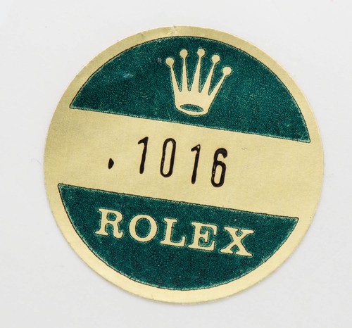 Bollino vintage rolex - vintage,