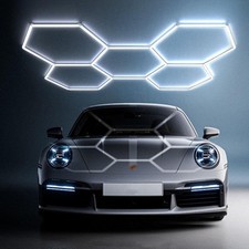 Plafoniera LED esagonale per