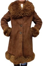 Cappotto shearling afgano