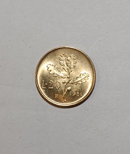 Italia lire 1981 - 20,