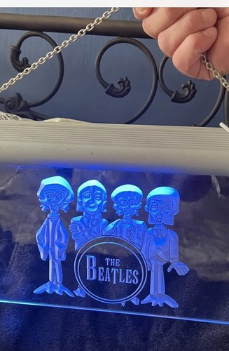 Vintage beatles hanging - vintage, blue