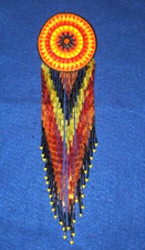 Barretta rosetta con perline