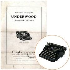 Macchina scrivere underwood - macchina,