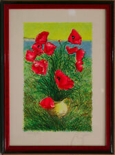 Franco AZZINARI litografia firmata numerata in cornice no faccincani cascella