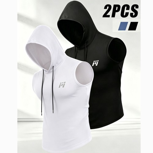 Canotta uomo con cappuccio - , 2