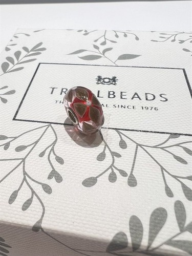 Charm trollbeads vetro - charm, in