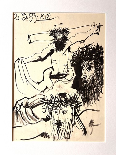 Pablo picasso cristo - pablo,