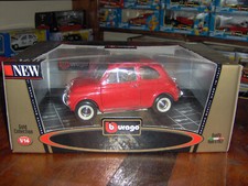 Fiat 500 R Rossa Bburago 1:18