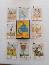 carte x gioco Quartetto marca Spear Germania anni '30 mazzo da 48 carte 