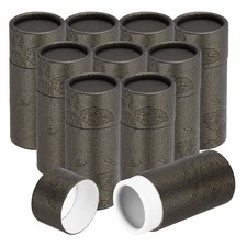 10 Pezzi Tubi di Cartone Kraft