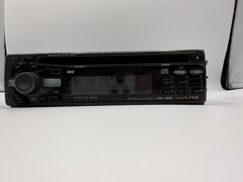 Alpine cda 7839 receiver - alpine,