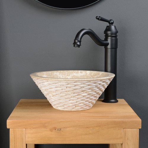 Lavabo tower marmo 30x30x12 - lavabo,