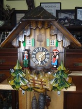Antico orologio cucù da - a,