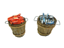 Tinozza con Alici Cm 3x3h -