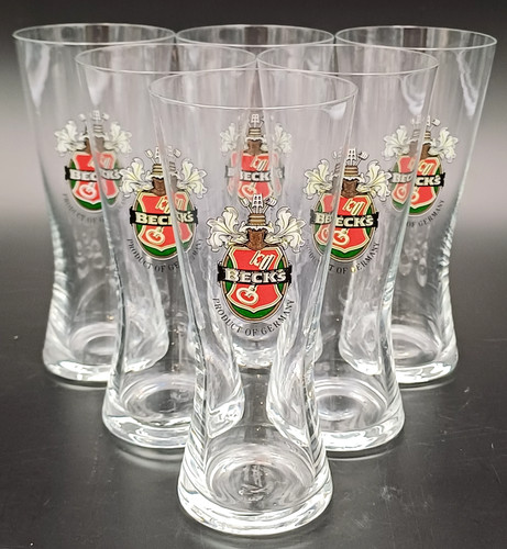 Beck beer 6 bicchieri per - beck's,