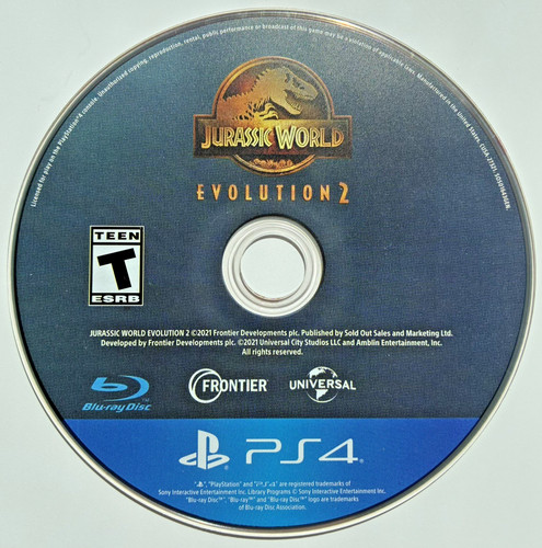 Jurassic world evolution - 2, ps4