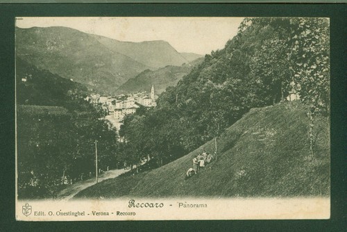 Recoaro panorama coi prati - recoaro,