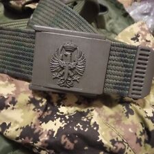 Combat Field Pistol Belt M82 Woodland Cinturone Esercito Spagnolo