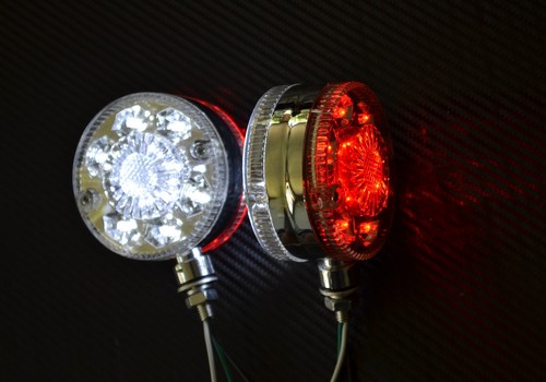 Red white chrome - 2, led