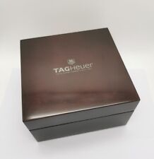 TAG Heuer maxi wooden laquered brown watch box for any models in good condition