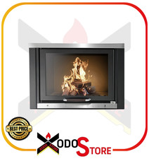 Termocamino a legna 34,4 kW KLOVER TKR 35 - invia mail per sconto