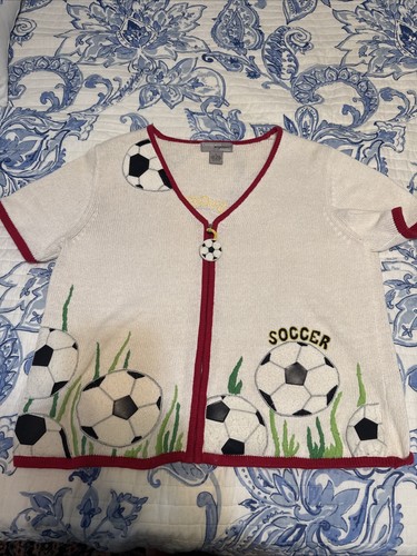 Cardigan vintage ricamato