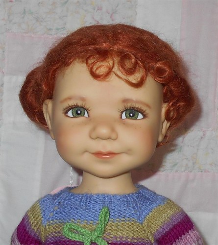 Parrucca bambola kais mohair - parrucca,