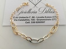 BRACCIALE ORO 18 Kt 750% Donna