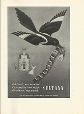 1950 stampa vintage annuncio