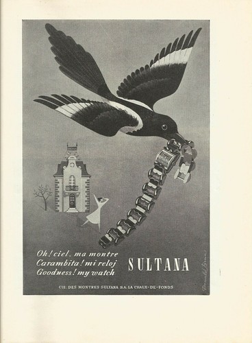 1950 stampa vintage annuncio