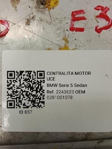 0281001078 centralita motor
