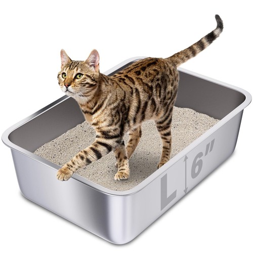 Lettiera per gatti acciaio - per,