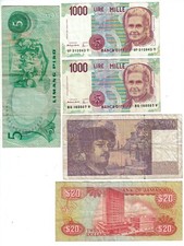 ** LOTTO CARTAMONETA PAESE