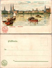 Hamburg Binnen Alster Boats