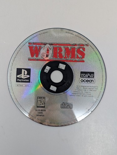 Worms sony playstation - worms, (sony