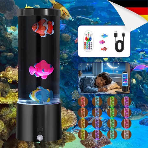 Lampada led pesce - led, lava