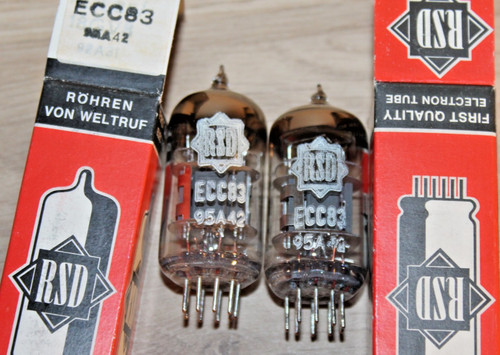 Ecc83 12ax7 rsd triple - rsd, mica