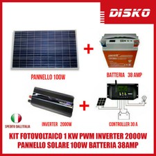KIT FOTOVOLTAICO 1 KW PWM