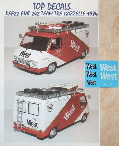 Additif west fiat - team, tre