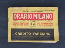 ORARIO MILANO LINEE FERROVIE