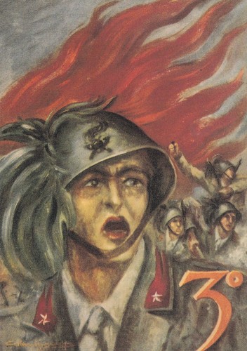 Cartolina militare - militare, ,3°