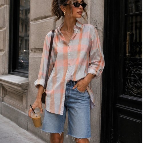 Camicia burberry brit grigia - burberry,